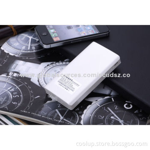 6,000mAh Compact Design Power Station with 2.1 and 1A Output
